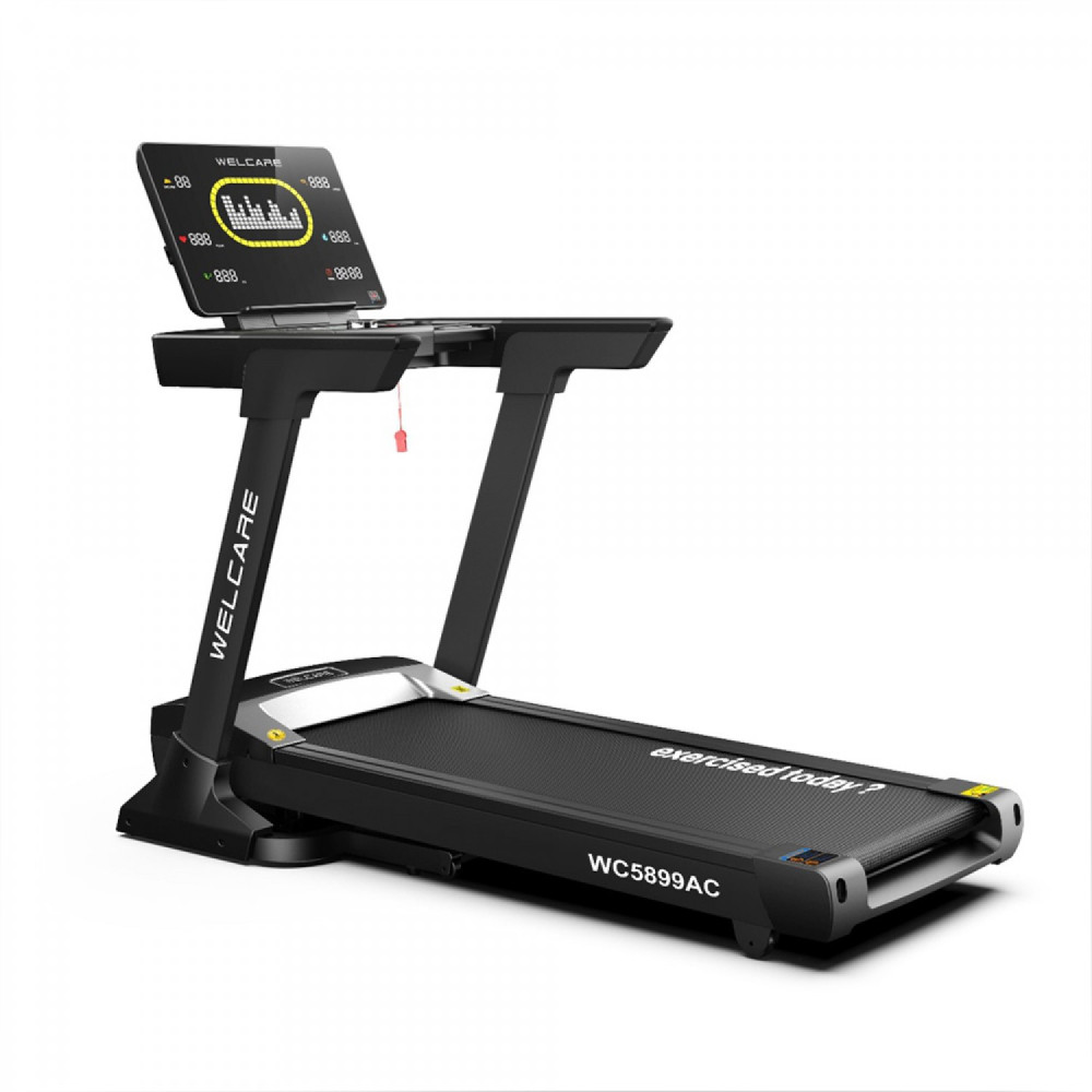 Welcare WC5899AC Motorized Treadmill (2.0 / 4.0 HP Ac Motor, 20 Level Auto Incline With LED Display,Max. User Weight 140kg)